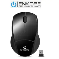 ENKORE - Mouse Office Inalambrico SPRINT BLK EKM200 WIFI