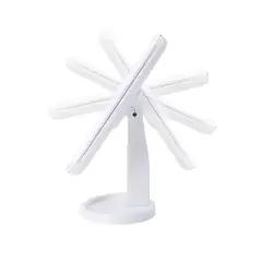 GENERICO - Espejo de Maquillaje para tocador con luz led Negro