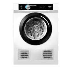 MABE - Secadora Eléctrica Carga Frontal 9kg Blanca SEM090VBBB0