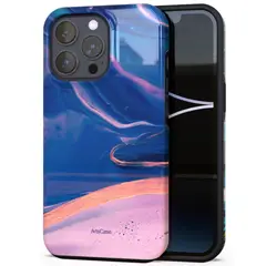 ARTSCASE - Case Samsung s25 ultra Acrylic Paint Abstract Marbling