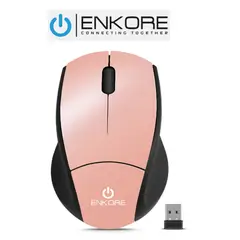 ENKORE - Mouse Office Inalambrico SPRINT PINK EKM200 WIFI