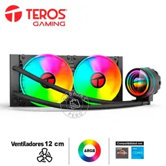 TEROS - Cooler Líquido TE-8164N ARGB 24cm IntelAMD TDP 265W