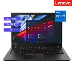LENOVO - Laptop Reacondicionada Thinkpad T490s - Core i78va - 8GB RAM - 256GB SSD
