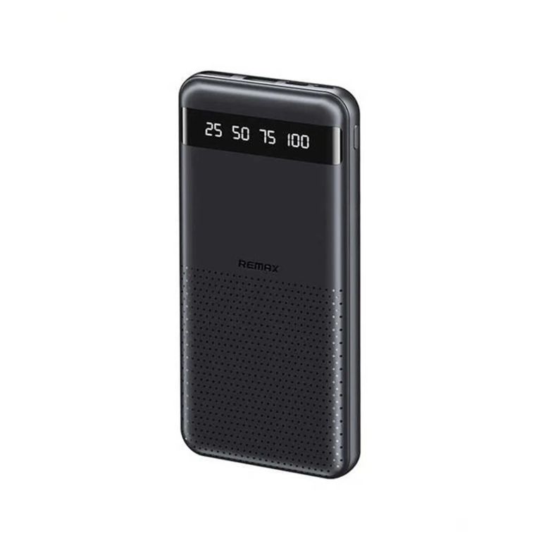 CARGADOR PORTÁTIL ultra Slim 20000mAh 2.4A MODELO RPP-11 NEGRO