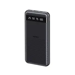 REMAX - CARGADOR PORTÁTIL ultra Slim 20000mAh  2.4A MODELO RPP-11 NEGRO