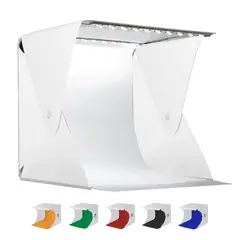 GENERICO - Estudio fotografico mod2 portatil doble luz led