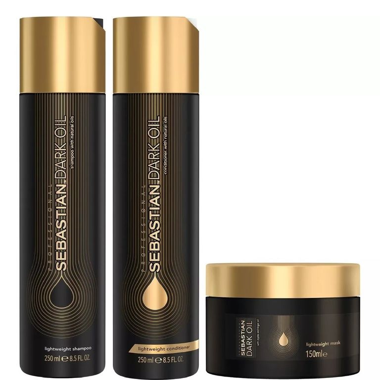 Shampoo 250ml + Acondicionador+ Mask Dark Oil