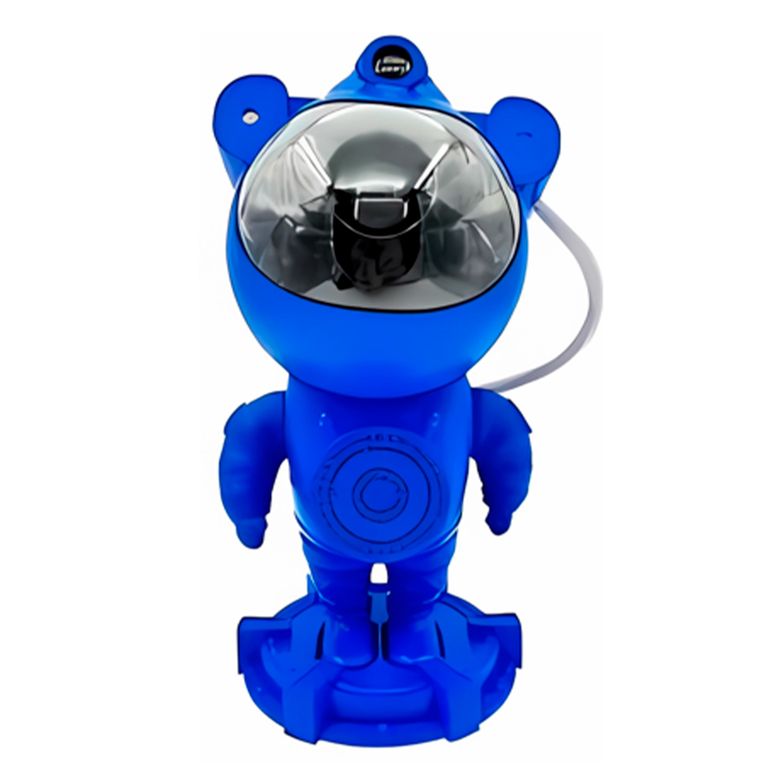 Proyector de Luz Astronauta Ajustable 360° Azul