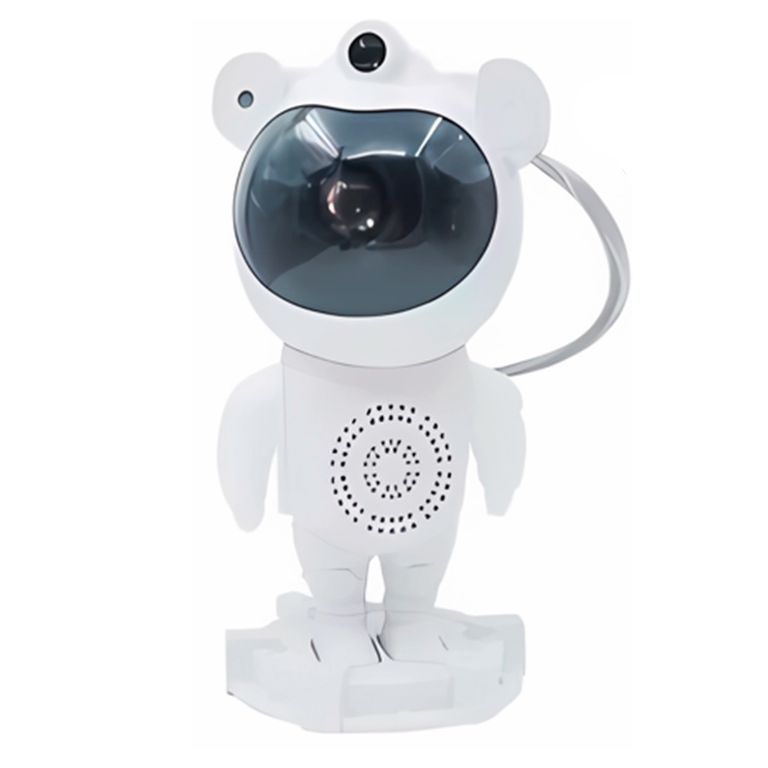 Proyector de Luz Astronauta Ajustable 360° Blanco