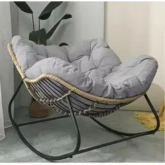 GENERICO - SILLA MECEDORA GRIS