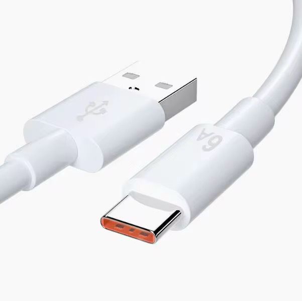 CABLE USB-C 6A 2 METROS DE CARGA RAPIDA PREMIUM DE ALTA RESISTENCIA