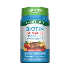 NATURE'S TRUTH - Biotina 10.000 mcg 50 Biotin Gummies