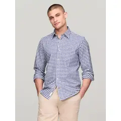 TOMMY HILFIGER - CAMISA M CLASSIC OXFORD GINGHAM RF SH TH