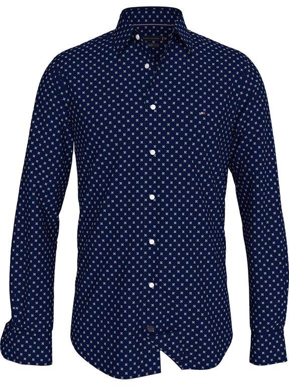 CAMISA CL W-OXFORD PRINT RF SHIRT