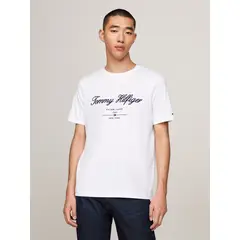 TOMMY HILFIGER - CAMISETA SCRIPT LOGO TEE