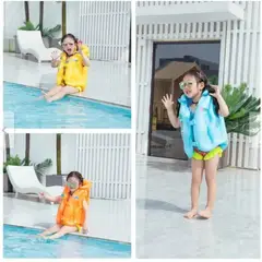 GENERICO - Set Chaleco 03 Salvavidas para Niños Regulables Mas Tomatodo