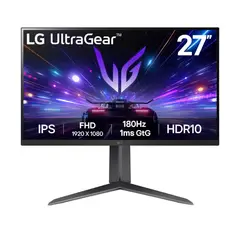 LG - Monitor Gamer UltraGear 27GS65F‑B Pivoteable 27 IPS FHD 180Hz 1ms