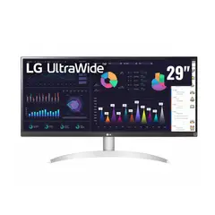 LG - Monitor 29WQ600‑W 29 Ultrawide 2560x1080 HDMI DP USB‑C 1MS 75Hz FreeSync