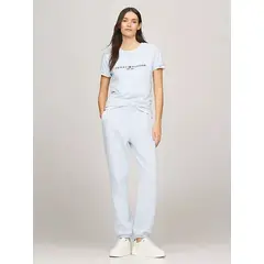 TOMMY HILFIGER - CAMISETA W TH ESS HILFIGER C-NK TEE SS TH