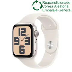 APPLE - Watch SE 2022 40mm GPS - Starlight Reacondicionado Semi Nuevo