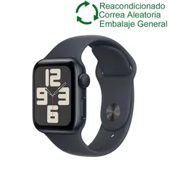 APPLE - Watch SE 2022 44mm GPS - Negro ReacondicionadoSemi Nuevo