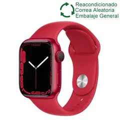 APPLE - Watch Series 7 45mm GPS-Rojo Reacondicionado Semi Nuevo