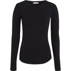 TOMMY HILFIGER - CAMISETA SLIM 5X2 RIB O-NK LS