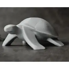 GENERICO - ADORNO TORTUGA BLANCA 23cm x 44cm x 53cm