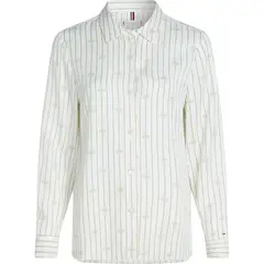 TOMMY HILFIGER - BLUSA FLUID VISCOSE REGULAR LS SHIRT