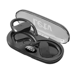 DANWEILE - Auriculares Bluetooth de conducción ósea de larga duración LeTV Negro