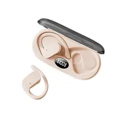 DANWEILE - Auriculares Bluetooth de conducción ósea de larga duración LeTV Caqui