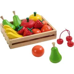 VOILA - Canasta de frutas de madera