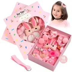 MINARI - Set de 18 Ganchos Colets Accesorios de Cabello para Niñas G132