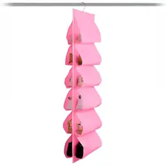 MINARI - Colgador de Zapatos para Closet Organizador de Armario Rosa 019C