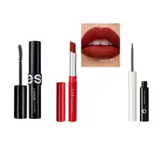 ESIKA - Set Máscara - Delineador liquido - Labial -