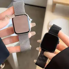 JET - Correa apple watch de acero - starlight 38-40-41mm Color Negro