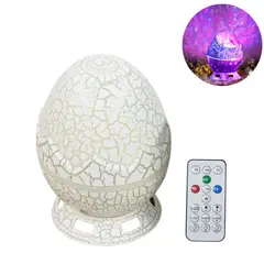 GENERICO - Lámpara LED proyector galaxia con diseño de huevo de dinosaurio