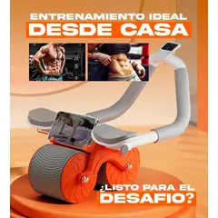 GENERICO - Rodillo Abdominal SmartFit Rebote Automático