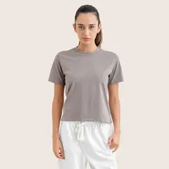 Drop The Label - Polo Boxy Fit 100% Algodón Marrón