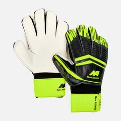 NEW ATHLETIC - Guantes De Arquero Menig02 Negro Con Verde Neón Unisex