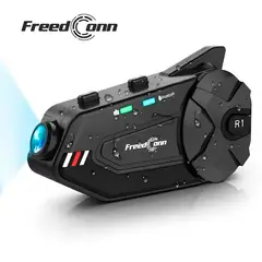 FREEDCONN - Intercomunicador R1 Plus Camara Casco Motocicleta