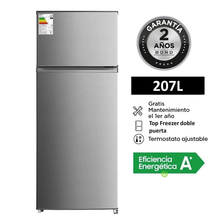 Refrigeradora 207LT Frost c Silver
