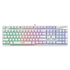 ENKORE - Teclado Gamer Raimbow Blanco Brain - ENK 603W