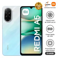 XIAOMI - CELULAR REDMI A5 3GB RAM 64GB ROM COLOR AZUL OCEANO