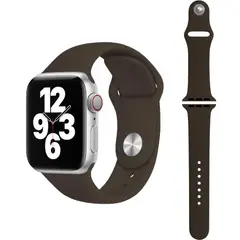 JET - Correa Sport de silicona para Apple Watch negro 42 44 45 49