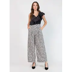 DOLCATTA - Pantalón Palazzo Balenciaga - White Color -