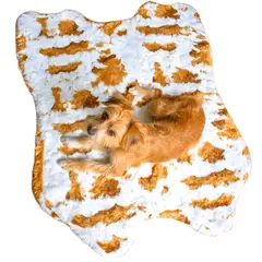 GENERICO - CAMA ALFOMBRA para mascotas de Verano Invierno Animal PRINT