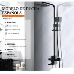 GENERICO - Columna Ducha Española Modelo Eco
