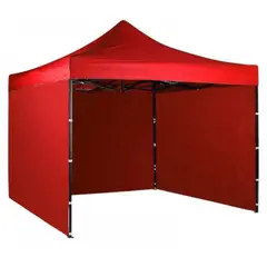 GENERICO - Carpa Toldo Plegable Resistente con Paredes de 3x3m Protección Solar UV