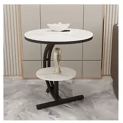 GENERICO - Mesita de Noche Redonda Moderna Minimalista Premium